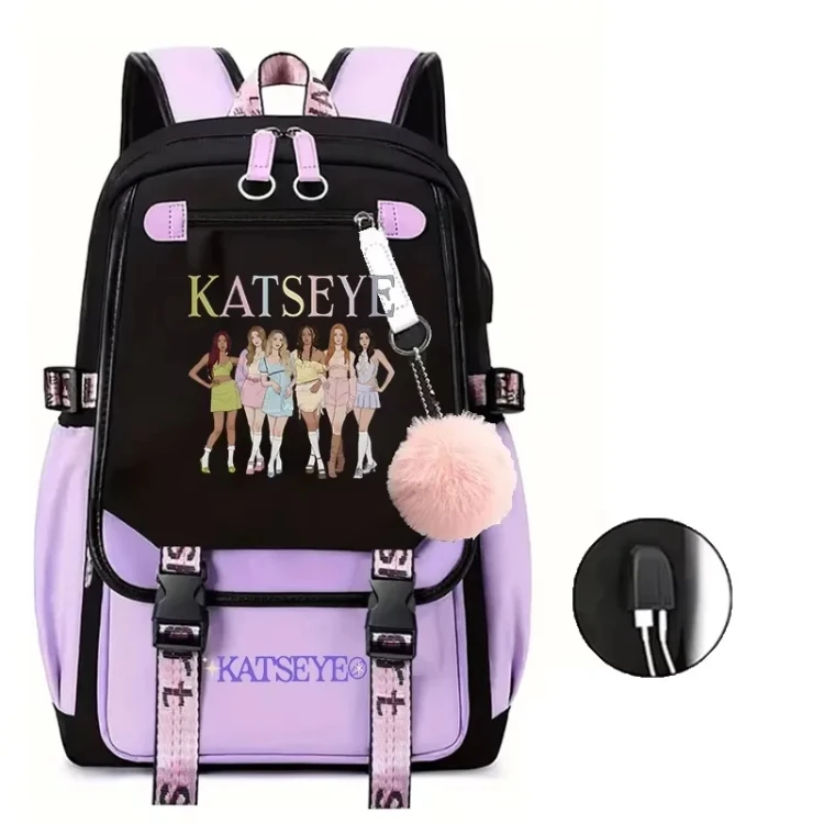 Plecak Szkolny K-Pop Katseye Wzory
