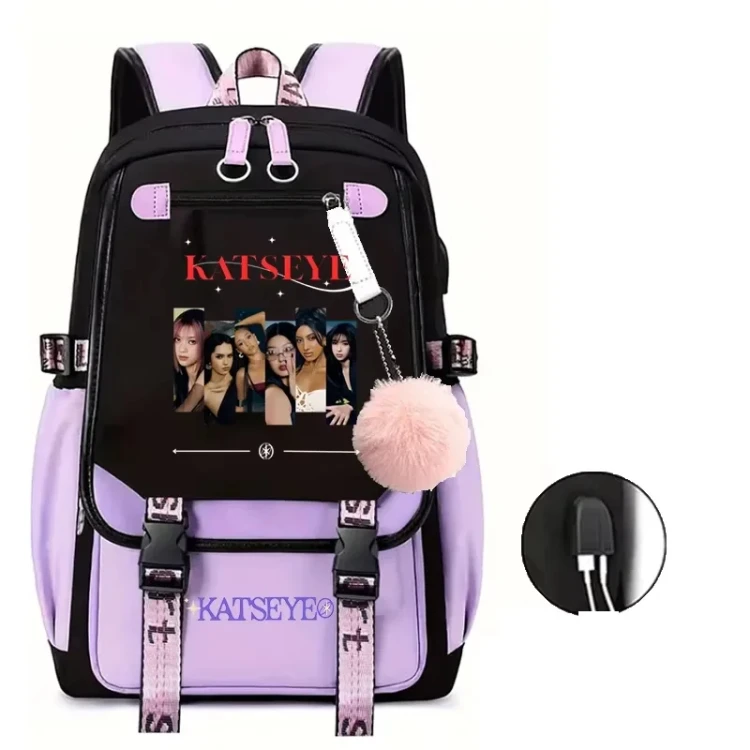 Plecak Szkolny K-Pop Katseye Wzory